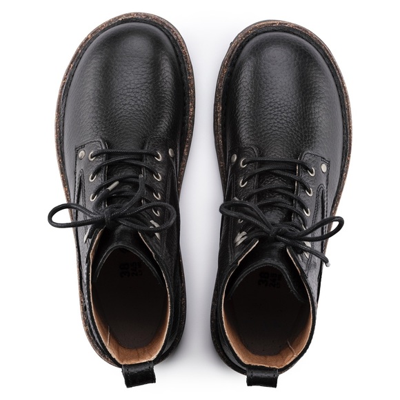 birkenstock Bryson Black Grained Leather Regular Width 39 - Picture 4 of 11